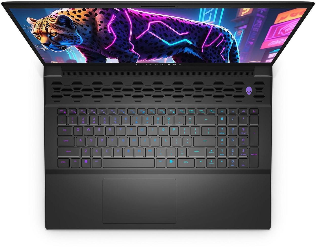 Alt view image 6 of 7 - Alienware M18 R2 Gaming Laptop, Intel i9-14900HX, 64 GB DDR5 RAM, 4 TB PCle SSD, 18" QHD+ (2560x1600), Nvidia G-Force RTX 4080, W11 Pro