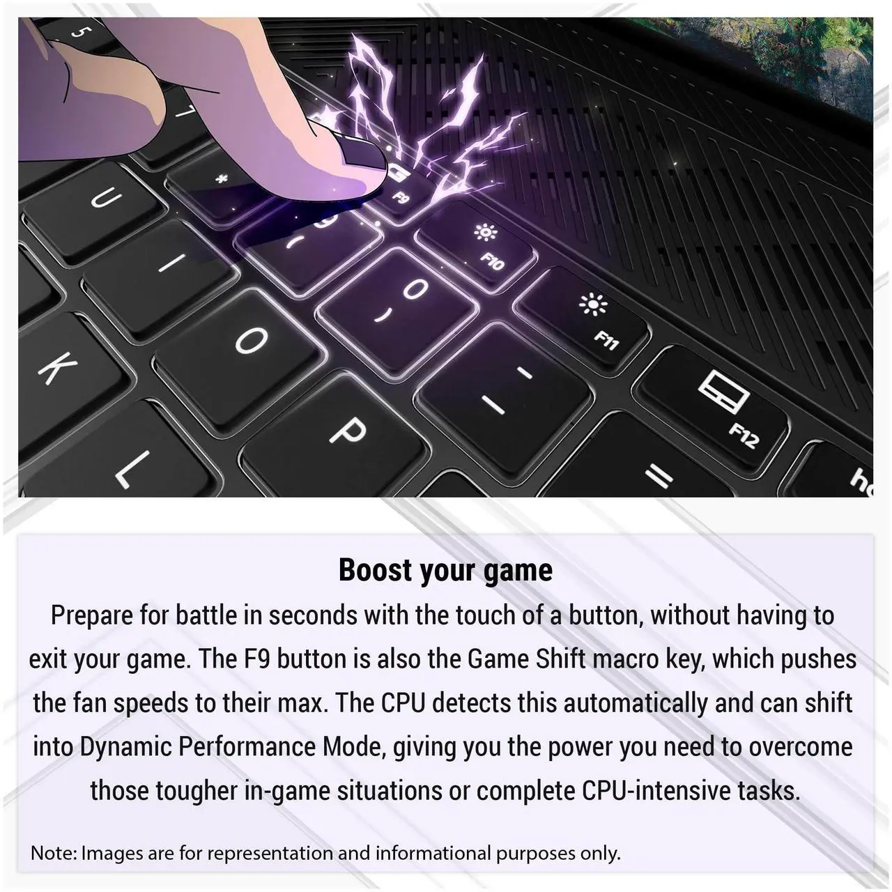 Alt view image 5 of 7 - Dell G16 7630 Gaming Laptop, Intel Core i9-13900HX, 64 GB DDR5 RAM, 1 TB NVMe SSD, 16" QHD Display, NVIDIA GeForce RTX 4070 , Backlit Keyboard, W11 Home, Metallic Nightshade