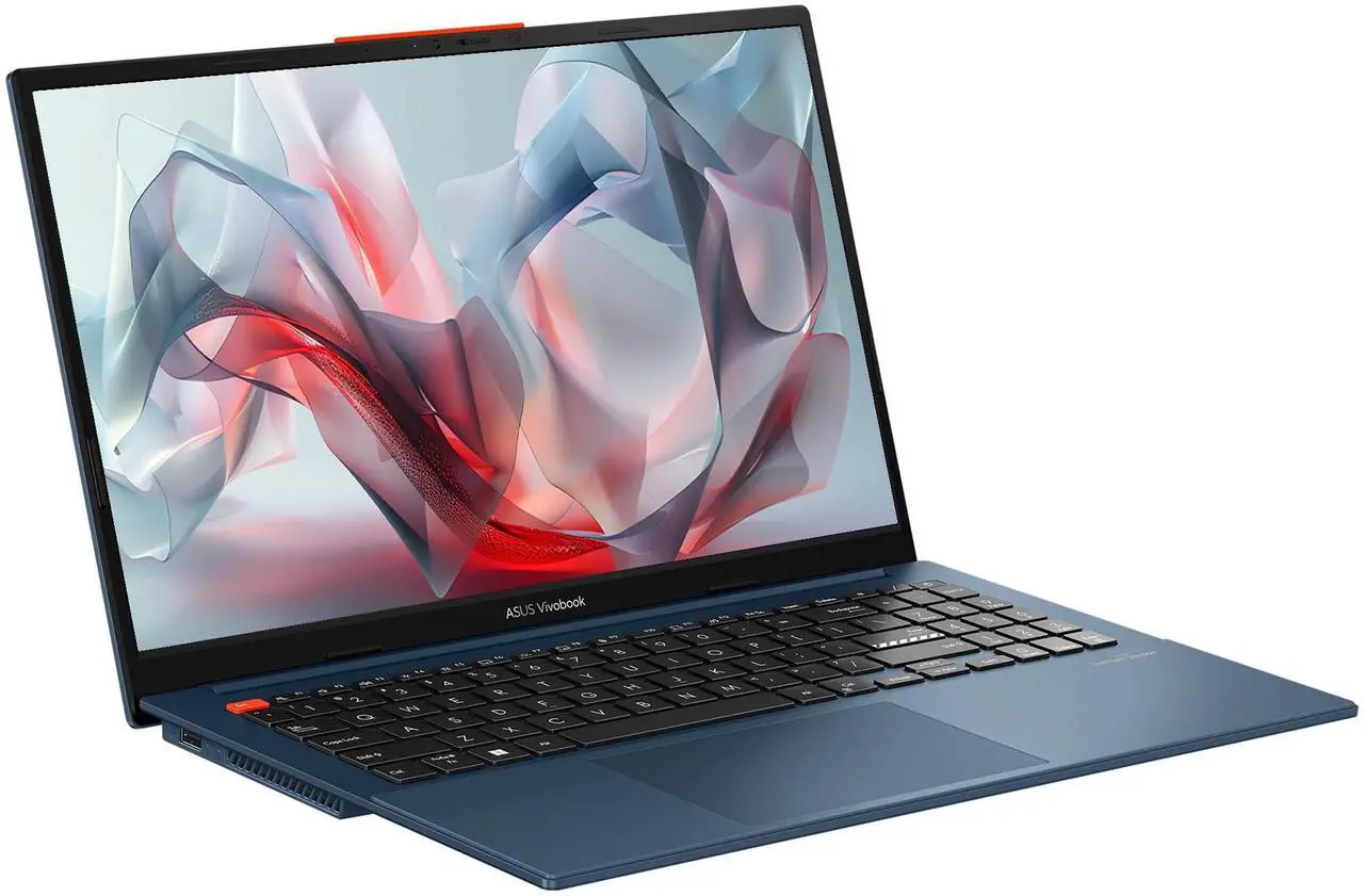 Alt view image 6 of 7 - ASUS Vivobook S Laptop, Intel Ultra 7-155H, 16 GB LPDDR5X RAM, 4 TB PCIe SSD, 15.6" 3K (2880x1620) OLED 120Hz Display, Intel Arc Graphics, RGB Backlit Keyboard, W11 Home, Mist Blue