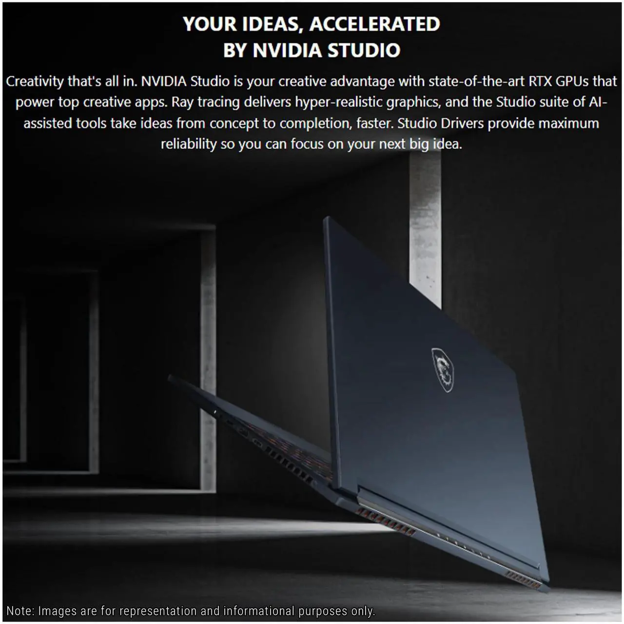Alt view image 5 of 7 - MSI Stealth 16 AI Ultra Thin Gaming Laptop, Intel Ultra 9-185H, 64 GB DDR5 RAM, 4 TB PCle SSD, 16" 165Hz FHD+ (1920x1200), Nvidia G-Force RTX 4070, Backlit Keyboard, W11 Pro, Star Blue