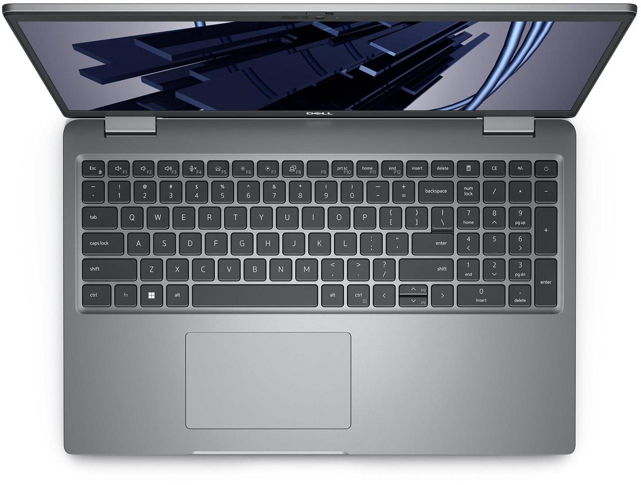 Alt view image 4 of 7 - Dell Latitude 5540 Laptop, Intel i7-1355U, 16 GB DDR4 RAM, 512 GB PCIe SSD, 15.6" FHD (1920x1080) Display, Intel Iris Xe Graphics, Backlit Keyboard, W11 Pro, Gray