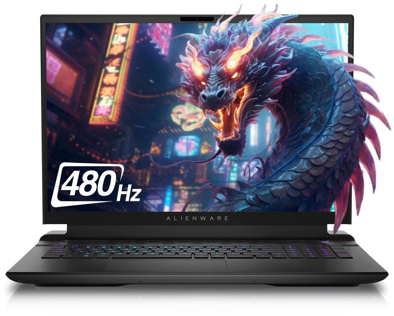 Main image of Alienware M18 Gaming Laptop, Intel i9 13900HX, 32 GB DDR5 Ram, 2 TB PCIe SSD, 18" FHD+ (1920x1200), NvidiA Geforce RTX 4080, W11 Home