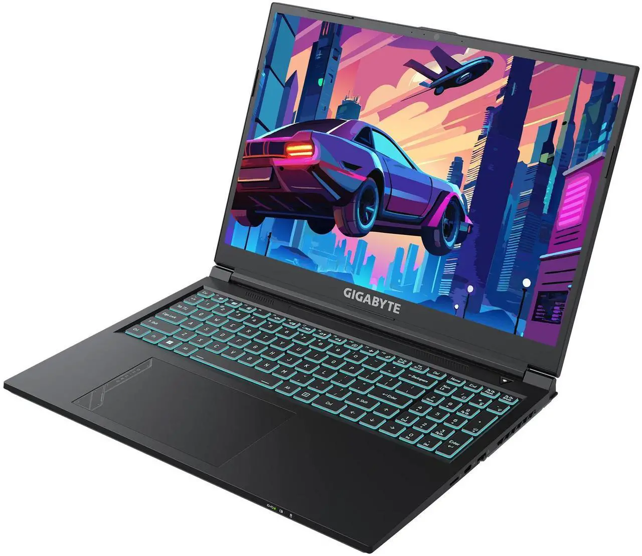 Alt view image 3 of 6 - GIGABYTE G6 Series Gaming Laptop, Intel i7-13620H, 64 GB DRR5 RAM, 2 TB PCIe SSD, 16" WUXGA (1920x1200) 165Hz Display, Nvidia G-Force RTX 4060, RGB Backlit Numeric Keyboard, W11 Home, Black