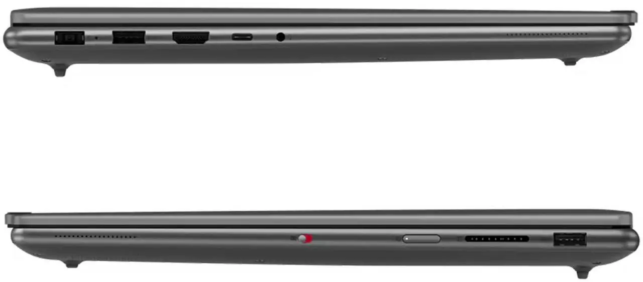 Alt view image 7 of 7 - Lenovo Slim Pro 9 Gaming Laptop, Intel i9-13905H, 32 GB LPDDR5X RAM, 1 TB PCle SSD, 16" 3.2K (3200x2000) Touchscreen 165Hz Display, Nvidia G-Force RTX 4050, Backlit Keyboard, W11 Home, Storm Gray