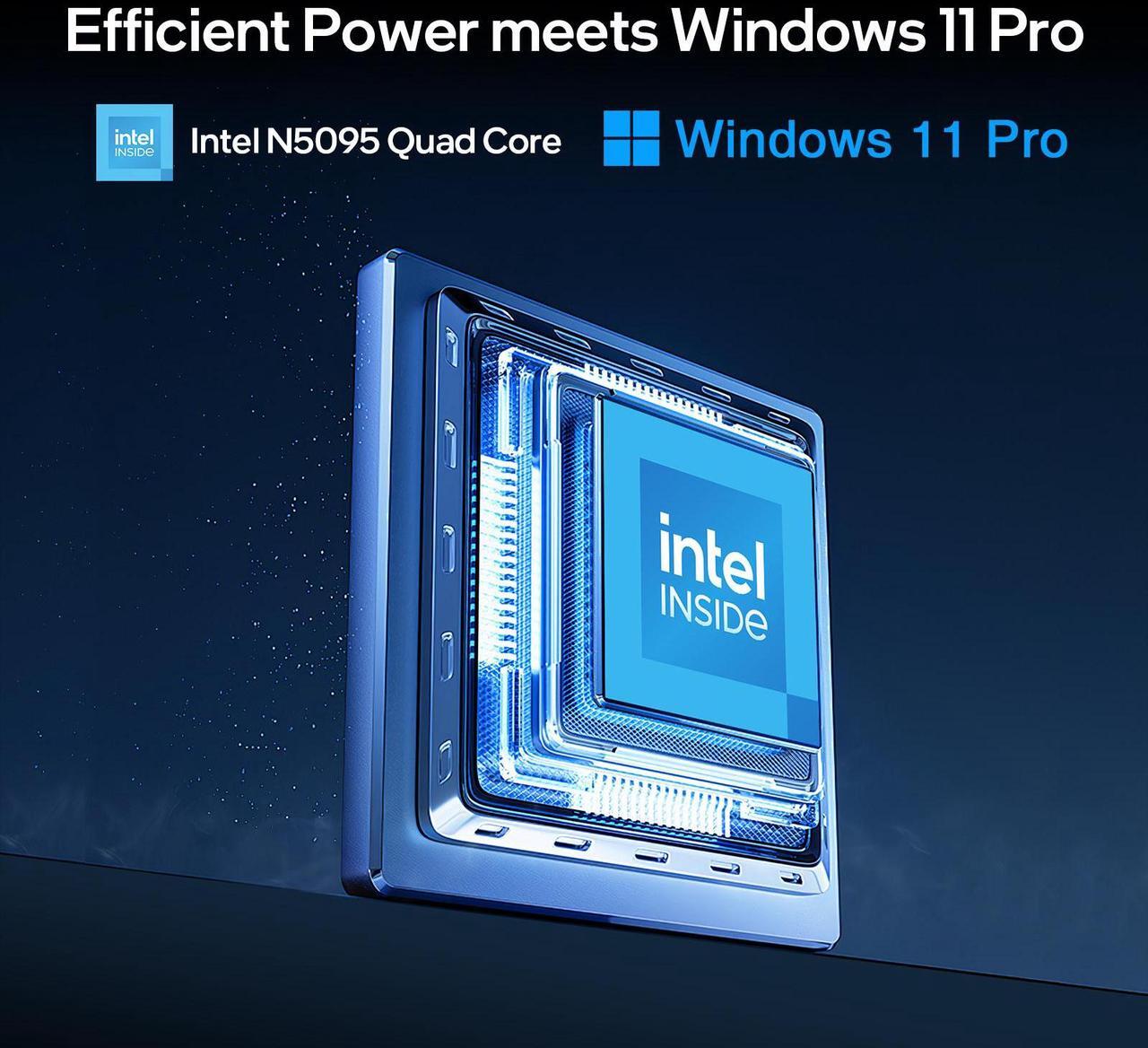 Alt view image 2 of 7 - BiTECOOL 14.1-inch Windows 11 Laptop, 8GB RAM, 128GB SSD, FHD IPS Display Laptop Computer, Intel N5095 Quad Core, 2.4/5G WiFi, BT4.2, Lightweight and Portable