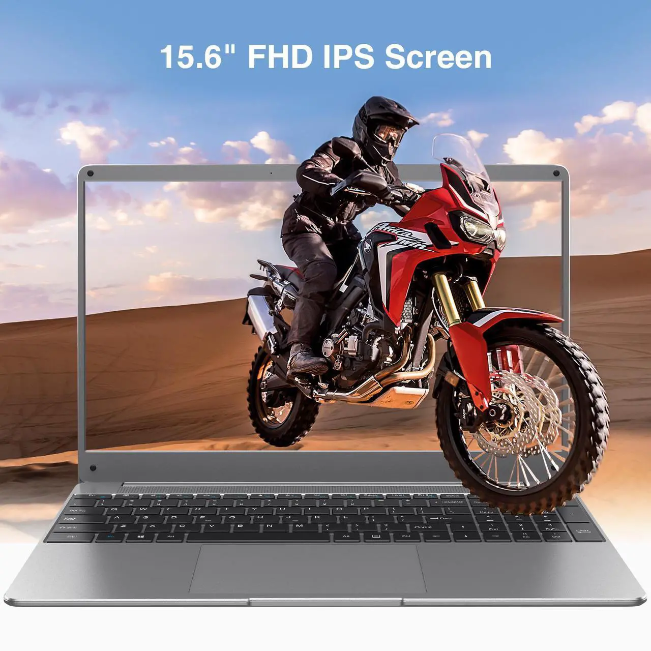 Alt view image 3 of 7 - BiTECOOL 15.6" Windows 11 Laptop, Intel Core i3-5005U, 16GB RAM, 512GB SSD, FHD IPS Display, 2.4G/5G WiFi, BT5.0, RJ45, Webcam, Long Battery Life - for Work, Study, and Entertainment