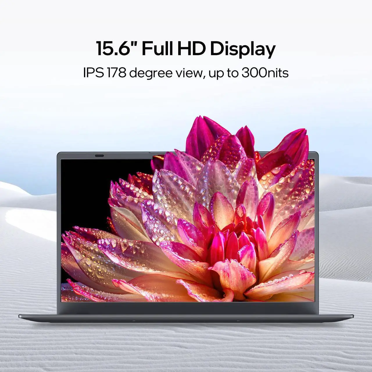 Alt view image 3 of 7 - BiTECOOL Laptop Computer 15.6 inch, Intel Quad Core N95, 12GB LPDDR5 RAM 1TB NVMe SSD Laptop with FHD IPS Display, WiFi 5, BT5.0, USB Type C and Fingerprint, 2 Years Warranty, Windows 11 Pro