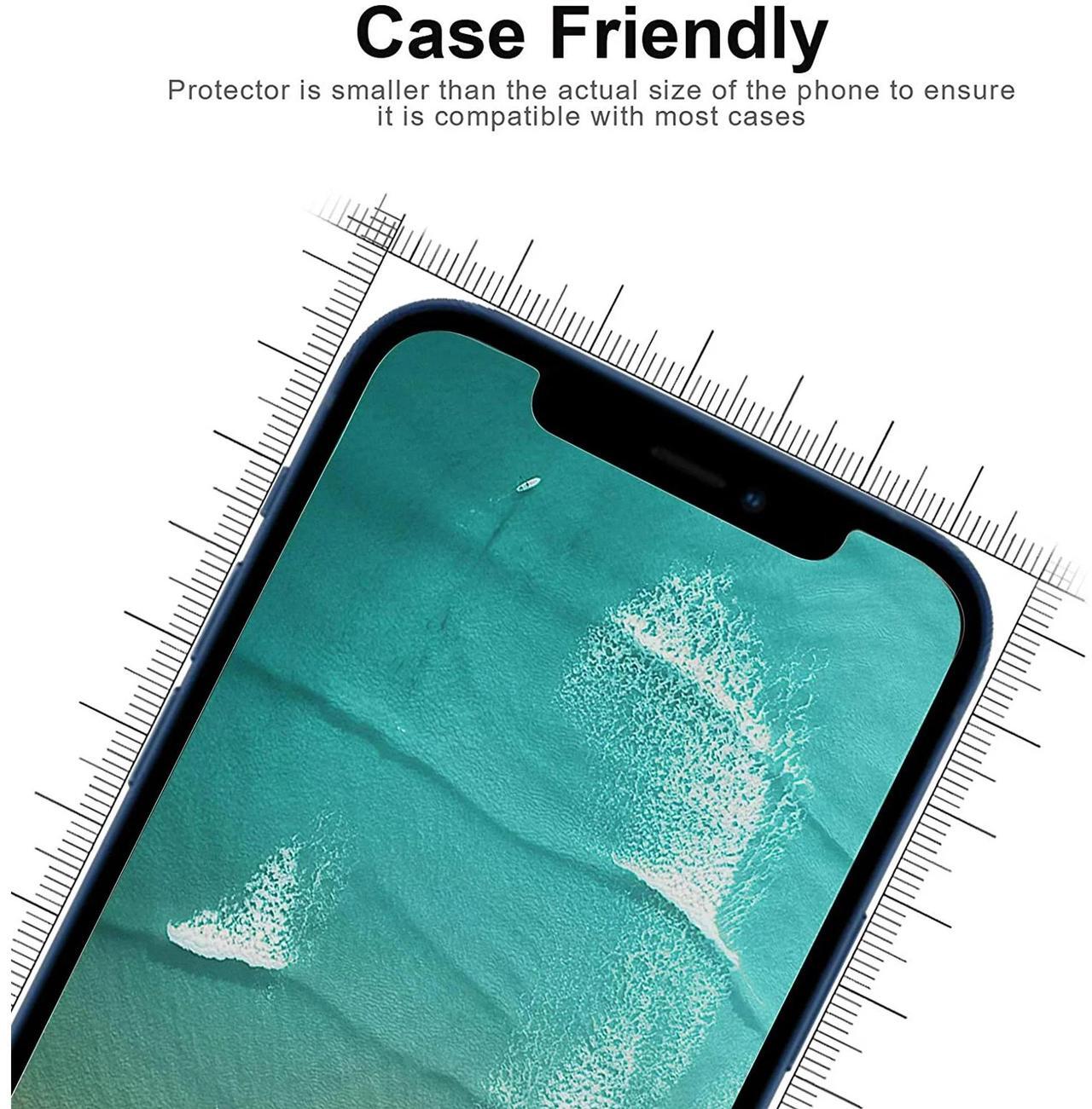 Alt view image 2 of 7 - Entronix Anti-Spy Privacy Screen Protector Compatible with Galaxy A05 - 2-Piece Combo