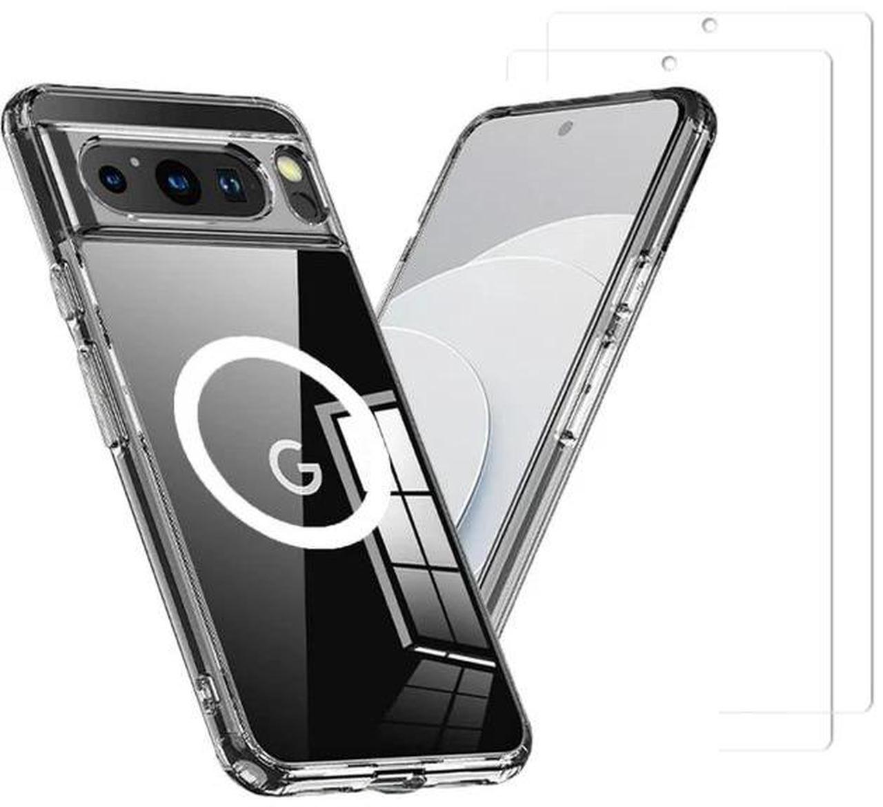 Main image of Entronix Bundle Compatible with Pixel 9 Pro XL - [Magnetic] Clear Case & 1 Clear Screen Protector