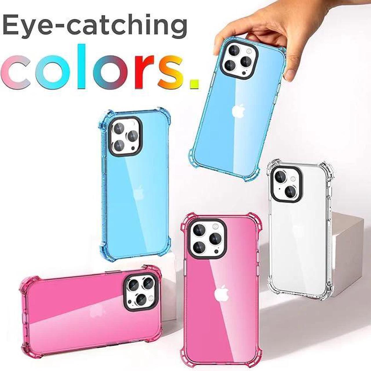 Alt view image 4 of 7 - Entronix [Magnetic] Case Compatible with iPhone 13 - Clear Bounce Frame