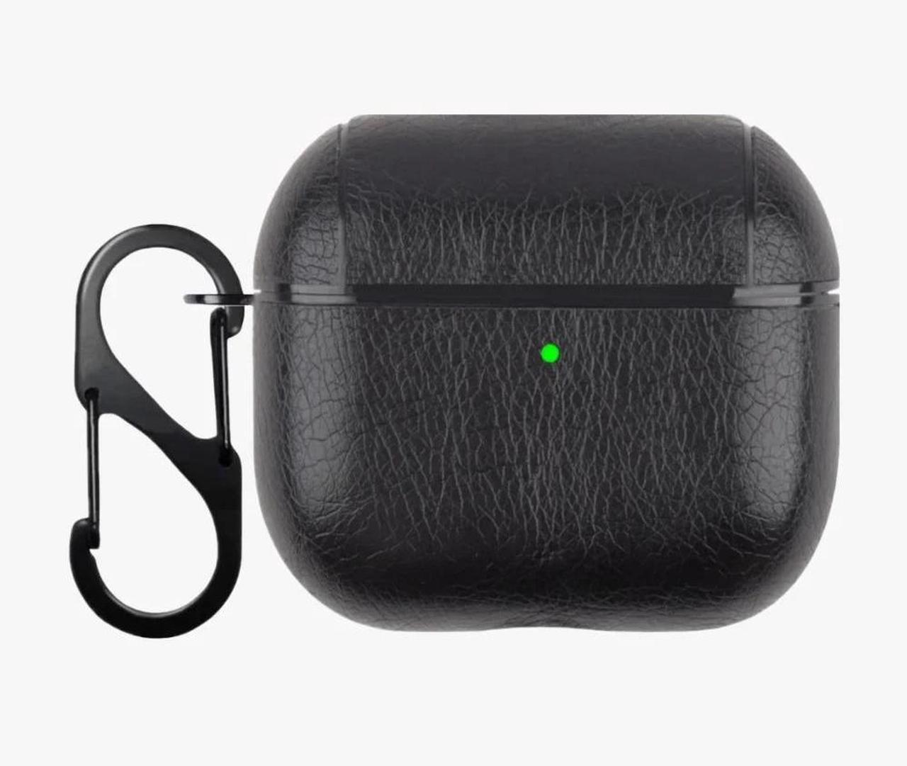 Alt view image 2 of 7 - Entronix Case Compatible with AirPods 4th Gen - Luxury Leather Cover