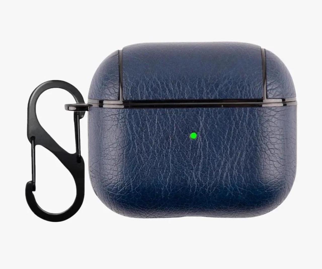 Alt view image 3 of 7 - Entronix Case Compatible with AirPods 4th Gen - Luxury Leather Cover