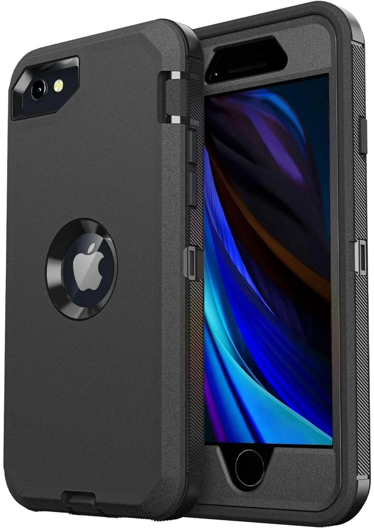 Alt view image 6 of 11 - iPhone 7 iPhone 8 Heavy Defender Duty Case - Orange