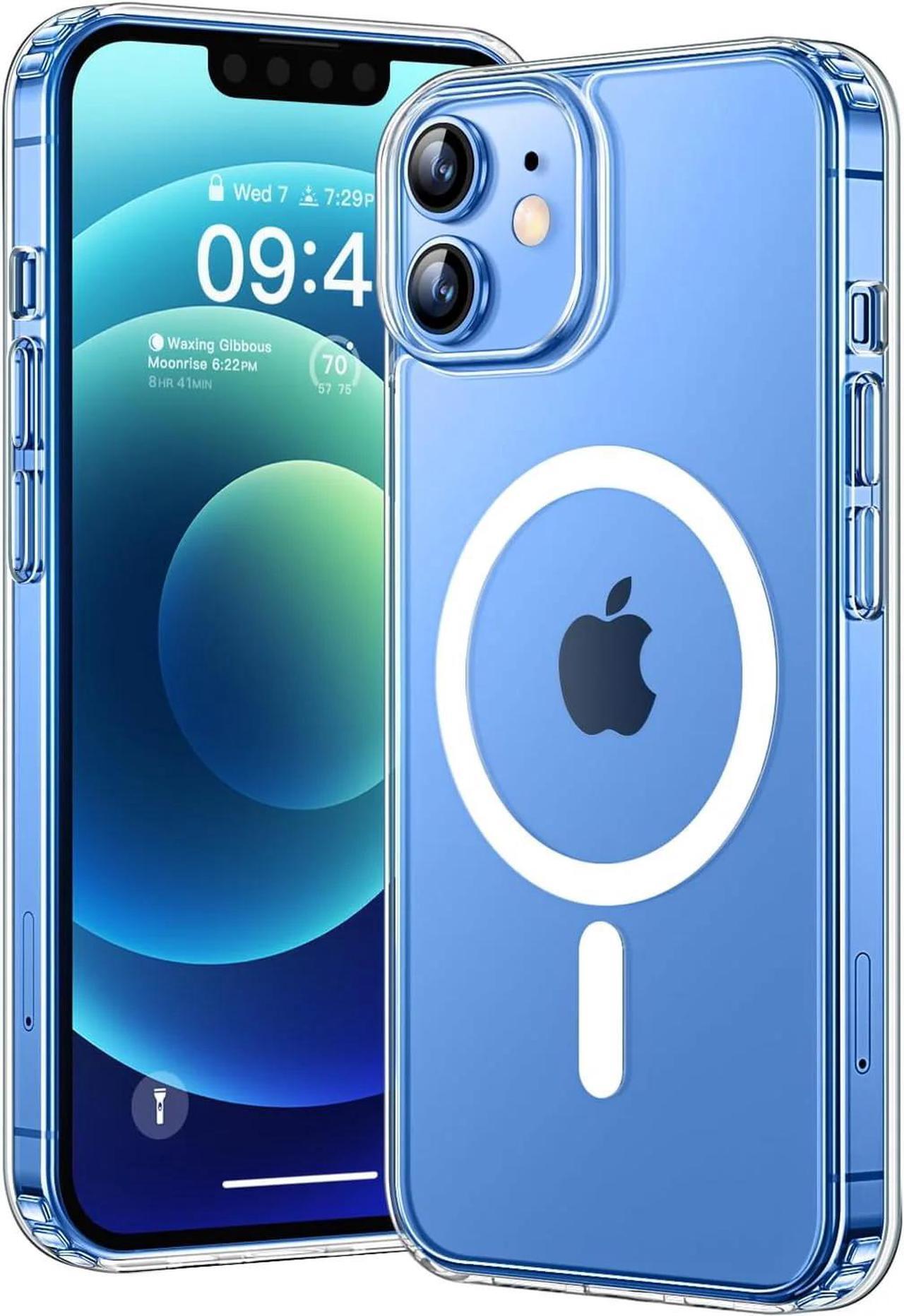 Main image of Entronix [Magnetic] Case Compatible with iPhone 12 Mini - [Hard Back] Slim Clear
