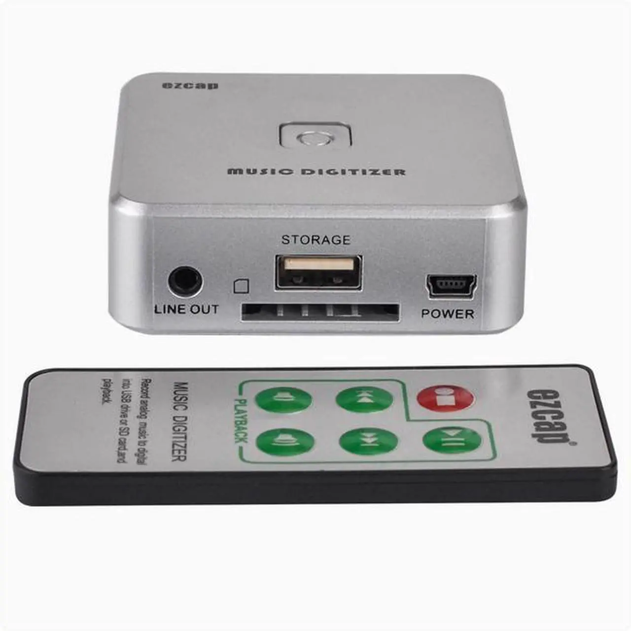 Main image of The ezcap241 audio recording box can convert analog audio to digital format with just one click. It is easy to operate and get started with