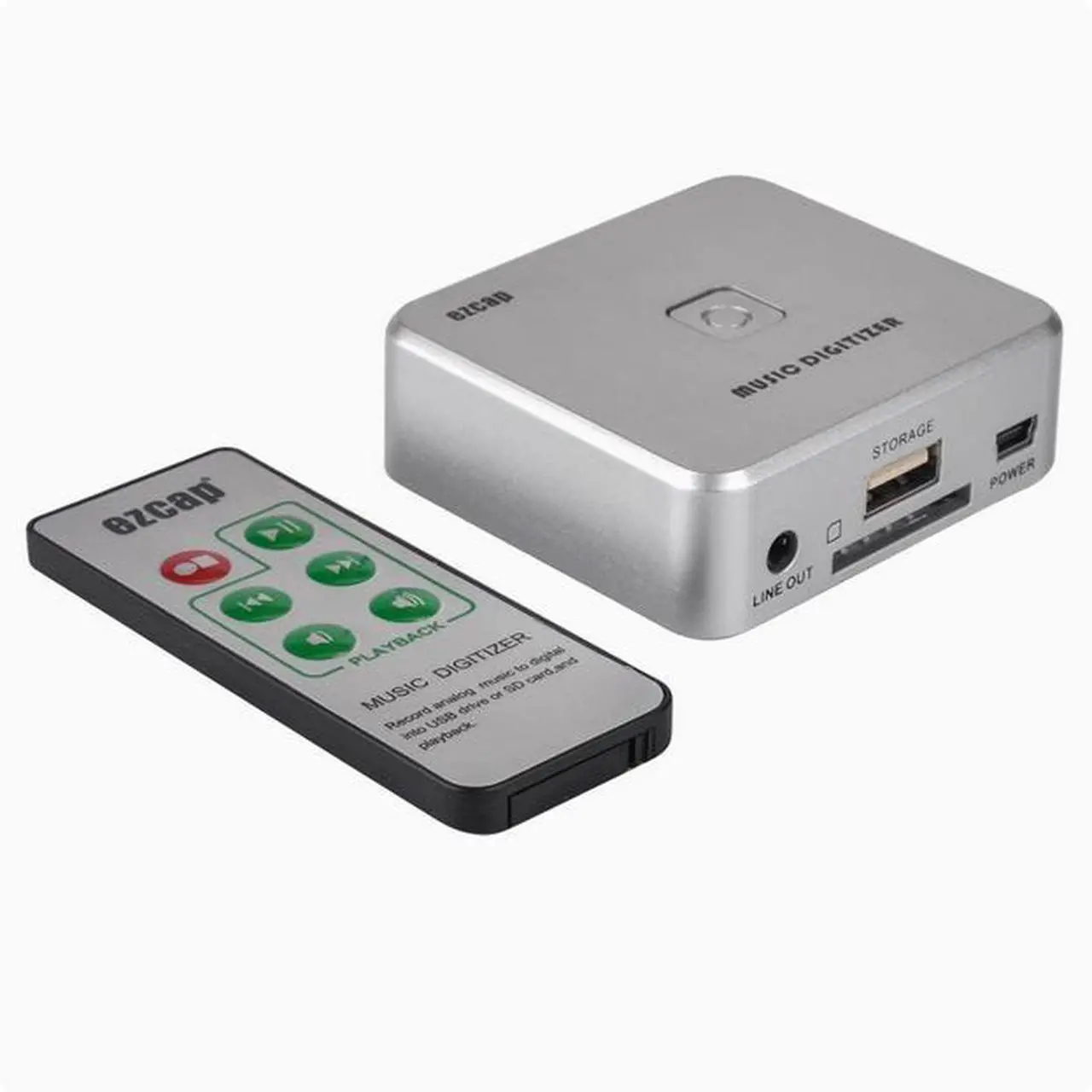 Alt view image 3 of 5 - The ezcap241 audio recording box can convert analog audio to digital format with just one click. It is easy to operate and get started with