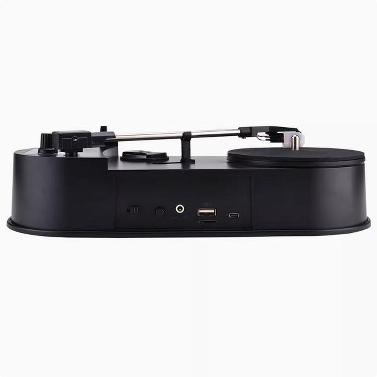 Alt view image 4 of 5 - 33/45 to vinyl record player, one-click conversion of vinyl to MP3 digital format for long-term preservation