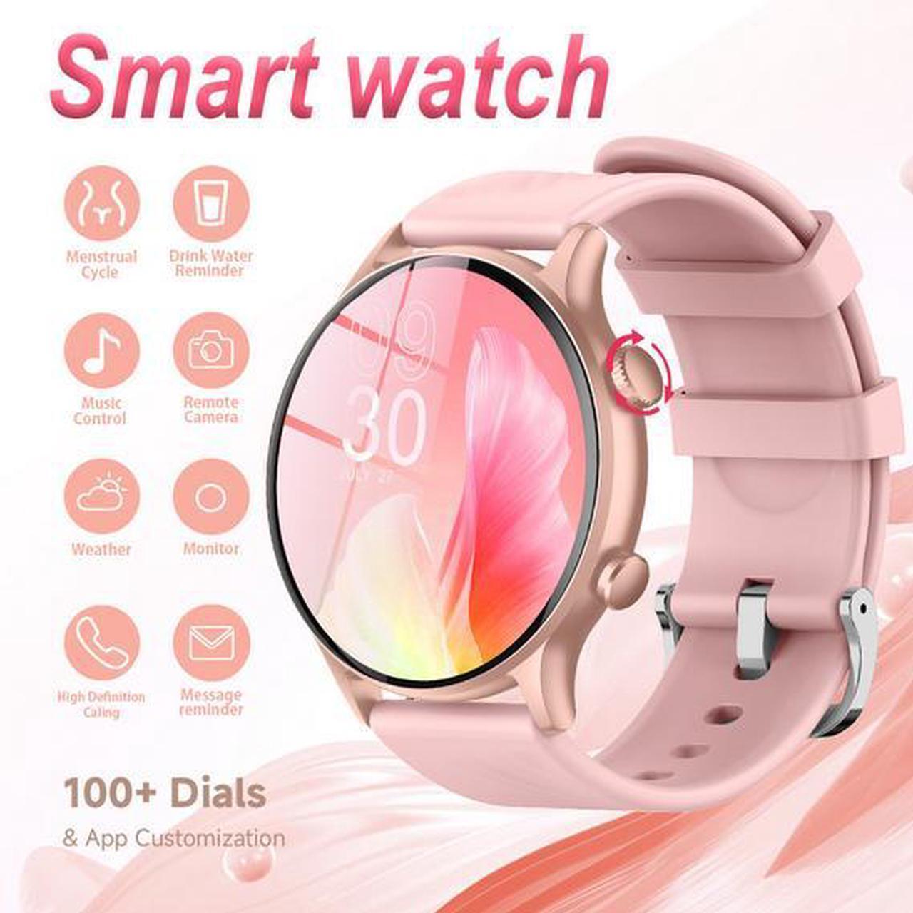 Main image of Smart sports watch, dedicated to heart rate and blood oxygen health monitoring for running
