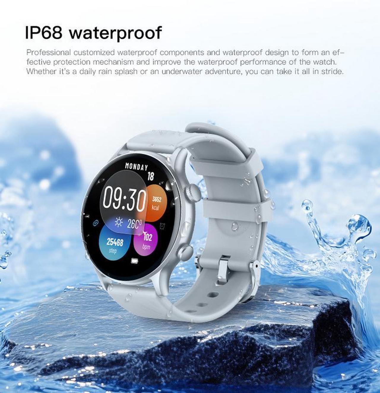 Alt view image 6 of 6 - Smart sports watch, dedicated to heart rate and blood oxygen health monitoring for running