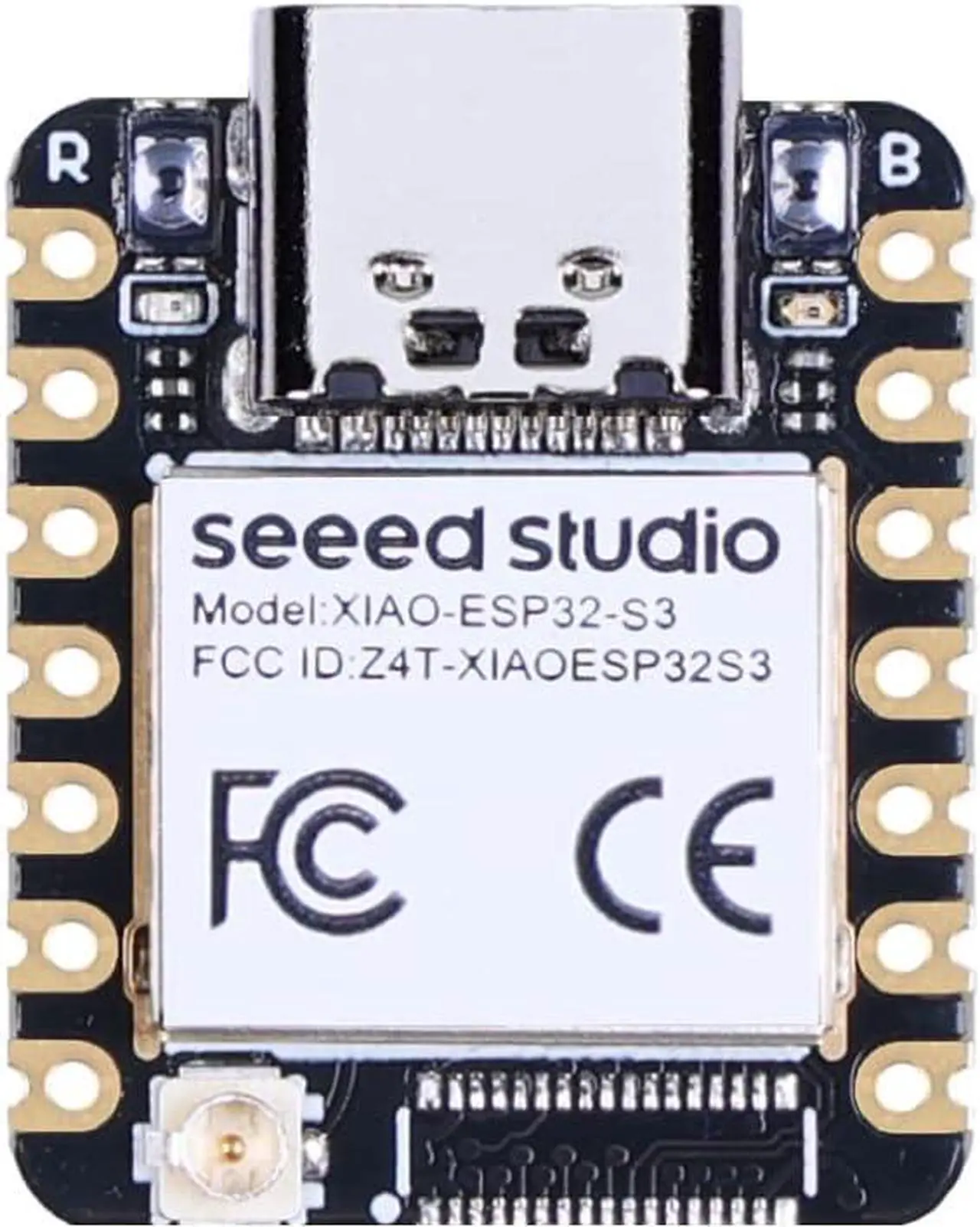 Main image of Seeed Studio XIAO ESP32S3-2.4GHz Wi-Fi, BLE 5.0, Dual-core, Battery Charge Supported, Power Efficiency and Rich Interface, Ideal for Smart Homes, IoT, Wearable Devices, Robotics