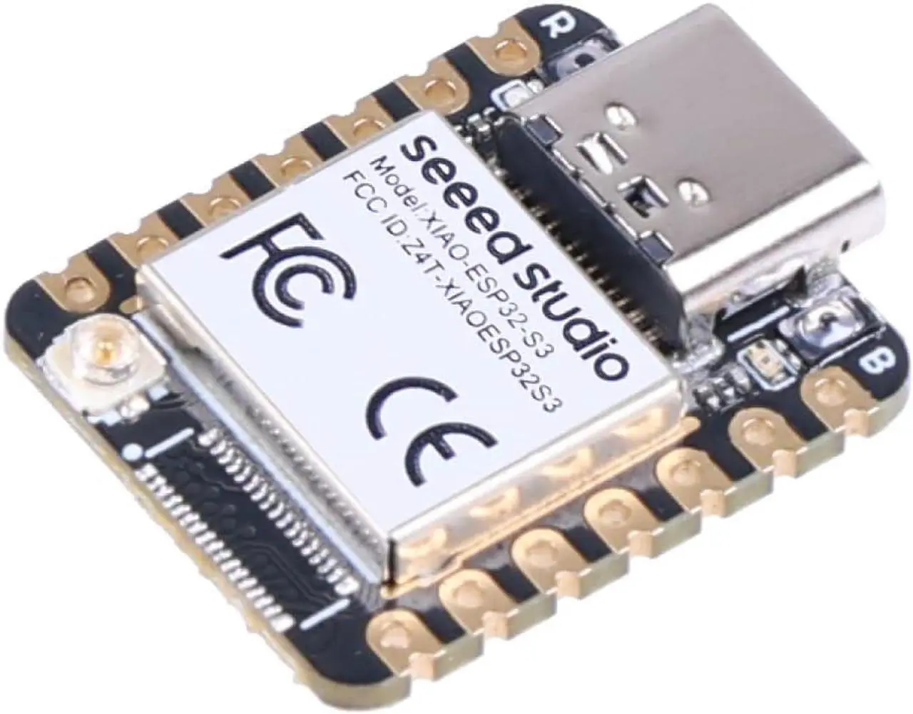 Alt view image 2 of 4 - Seeed Studio XIAO ESP32S3-2.4GHz Wi-Fi, BLE 5.0, Dual-core, Battery Charge Supported, Power Efficiency and Rich Interface, Ideal for Smart Homes, IoT, Wearable Devices, Robotics