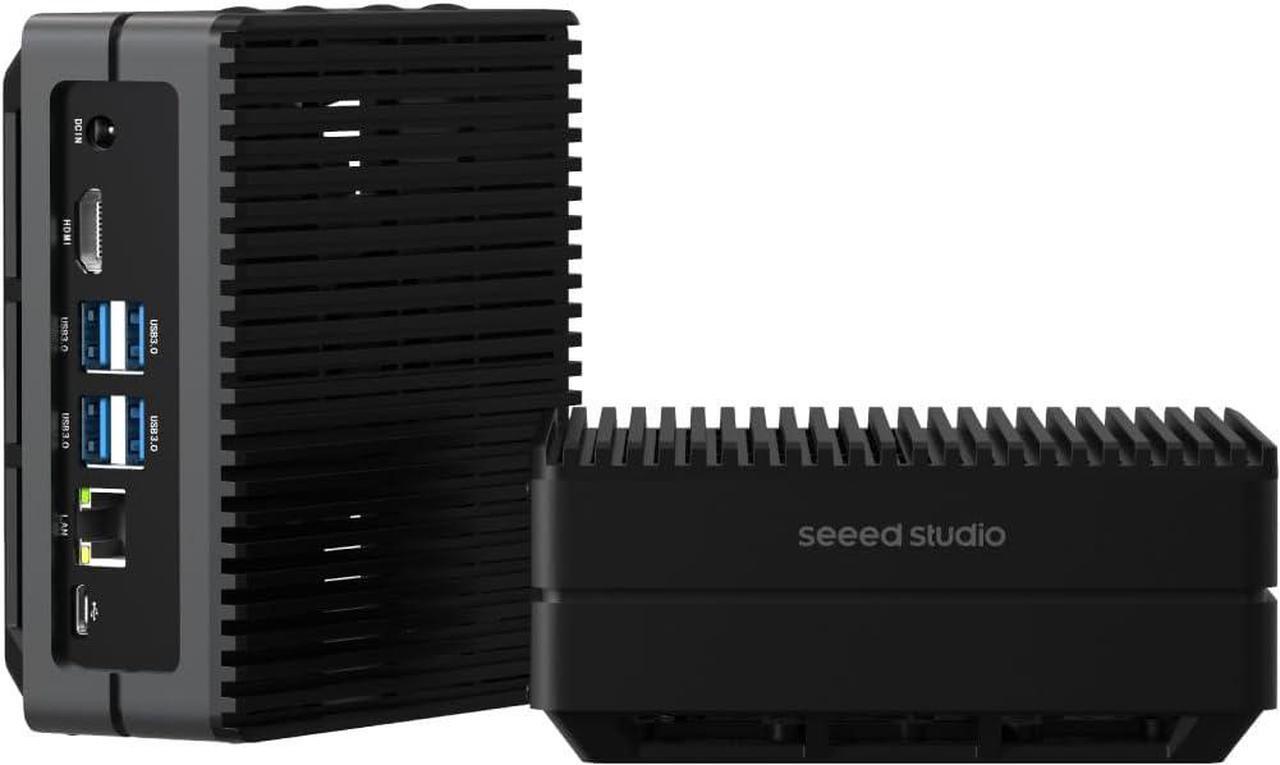 Main image of seeed studio NVIDIA Jetson Orin NX 16GB Edge AI Device - reComputer J4012, 4xUSB 3.2, M.2 Key E & Key M Slot, Pre-Installed Jetpack System with NVIDIA Jetpack on 128GB NVMe SSD