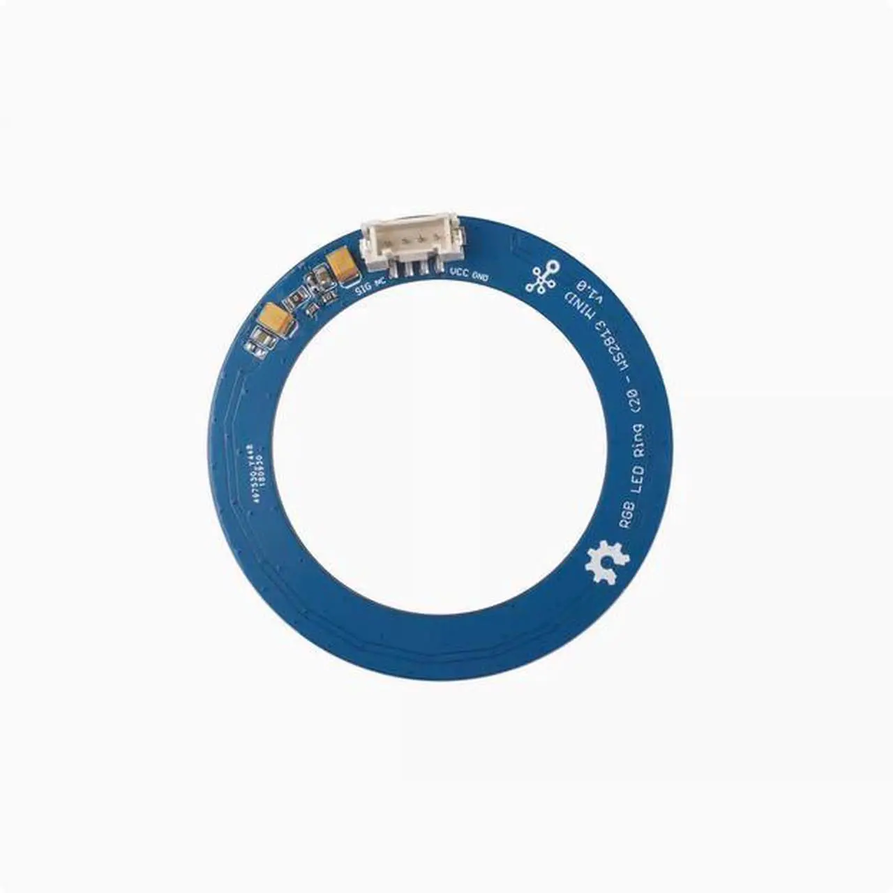 Alt view image 3 of 3 - Grove Ultimate RGB LED Ring (24-WS2813 Mini) Light ring full-color light ring sensor