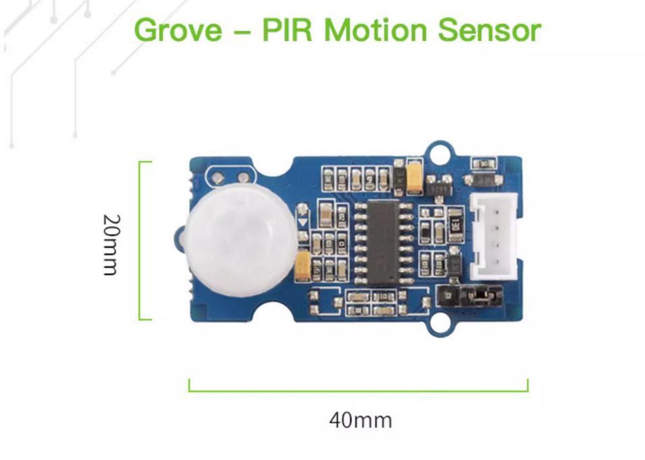 Alt view image 4 of 6 - Grove Human body infrared motion Sensor PIR Sensor pyroelectric module induction switch