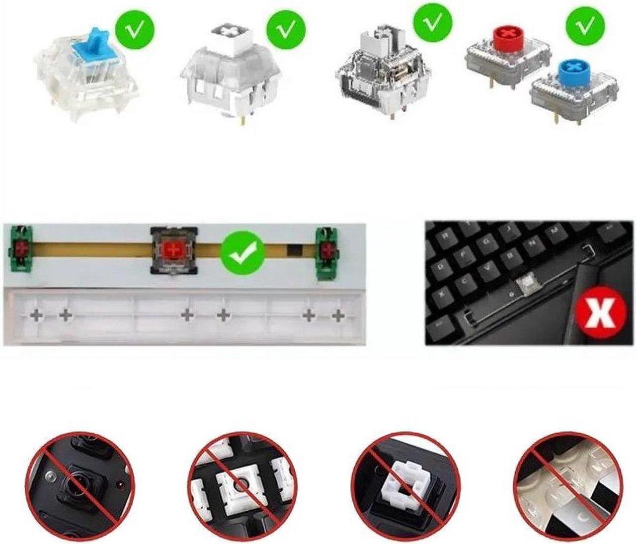Alt view image 4 of 5 - Genshin Impact Themed Keycaps Sangonomiya Kokomi PBT heat-sublimation keycaps 29 keys OEM high degree