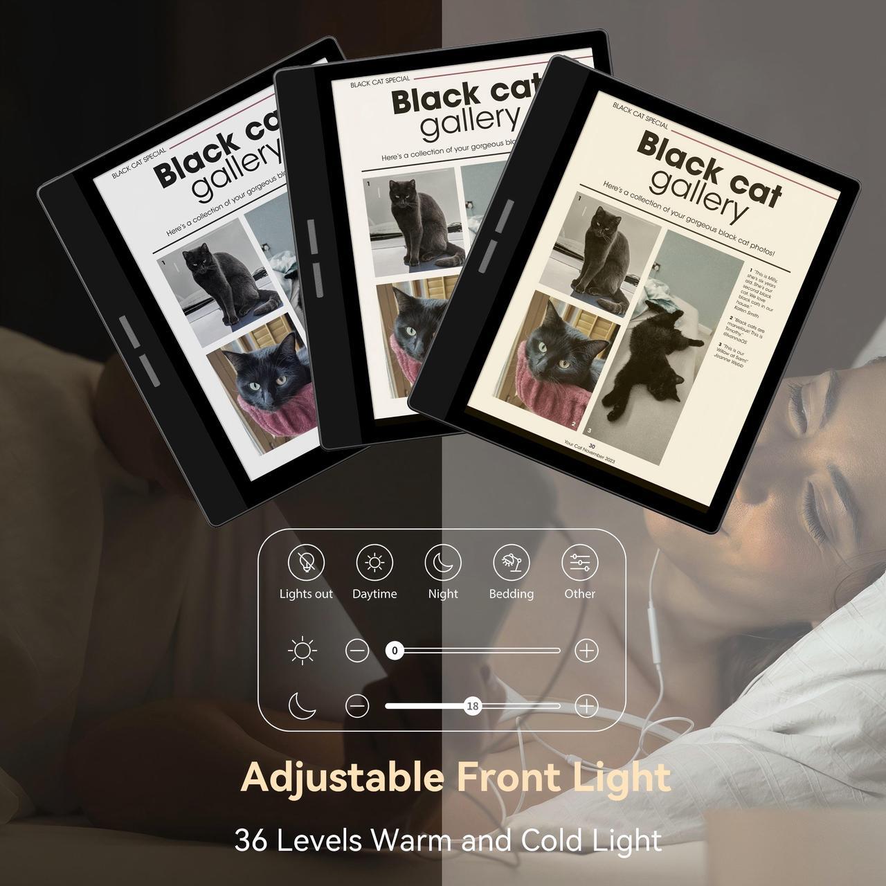 Alt view image 5 of 6 - Bigme B751C Color Ebook Reader 7 Inch E-Ink Paper Tablet for Notes Taking, Reading and Writing (Case and Stylus Included)