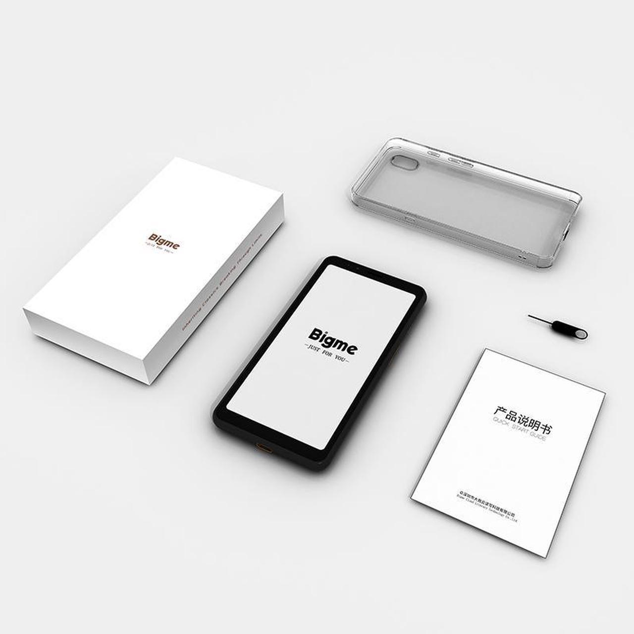Alt view image 7 of 7 - Bigme HiBreak Color E-Ink Smartphone, 6G+128GB Android 11, 5.84-Inch HD Screen, 36-Level Front Light, USB-C, 3300mAh Battery, Dual Camera - Black