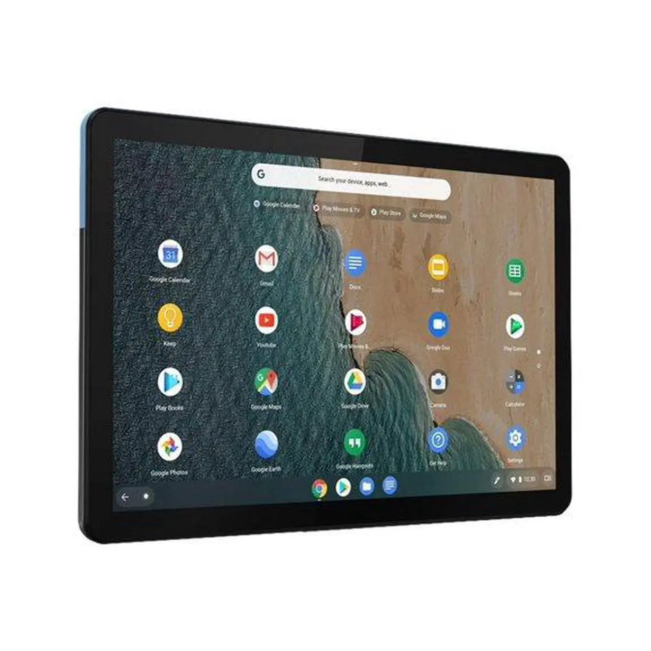 Alt view image 3 of 4 - Lenovo IdeaPad Duet Chromebook - WUXGA Touch - MediaTek P60T - 4GB RAM - 64GB SSD - Blue/Gray - ZA6F0072US