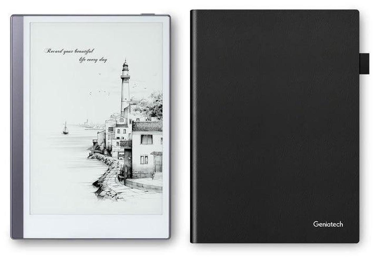 Main image of Geniatech Kloudnote Mini E-Ink ePaper Tablet 9.7" Silver + Mini Leather Case