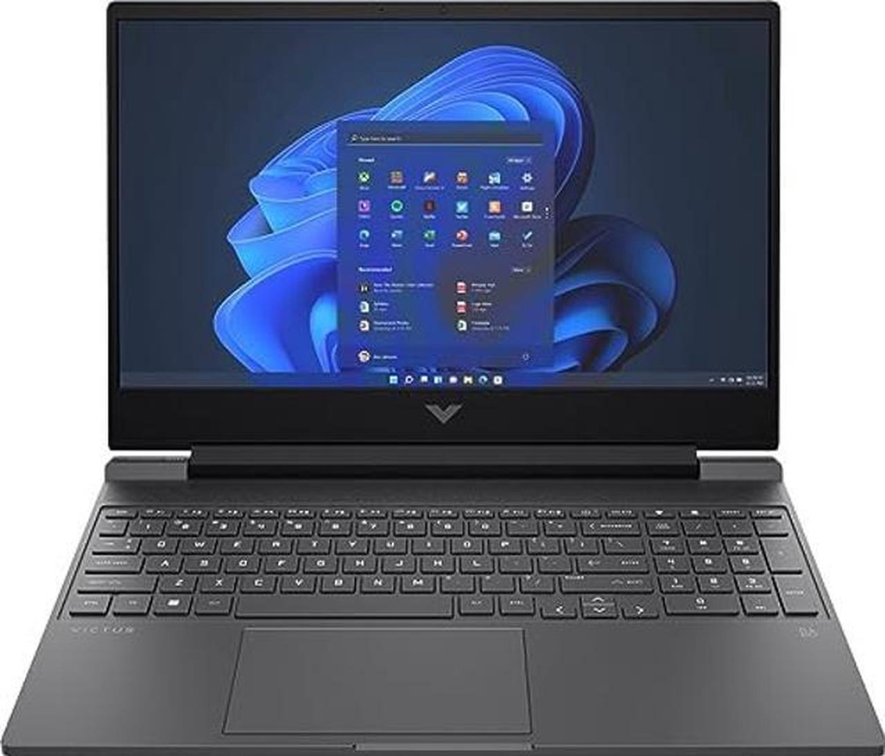 Main image of HP Victus 15.6" FHD 144Hz Gaming Laptop, AMD Ryzen 5 7535HS, 32GB DDR5 RAM, 1TB NVMe SSD, NVIDIA GeForce RTX 2050, Backlit Keyboard, WiFi 6, RJ-45, HDMI, Windows 11