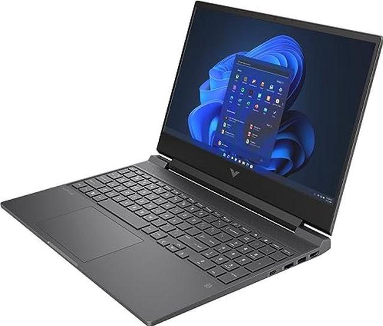 Alt view image 2 of 5 - HP Victus 15.6" FHD 144Hz Gaming Laptop, AMD Ryzen 5 7535HS, 32GB DDR5 RAM, 1TB NVMe SSD, NVIDIA GeForce RTX 2050, Backlit Keyboard, WiFi 6, RJ-45, HDMI, Windows 11