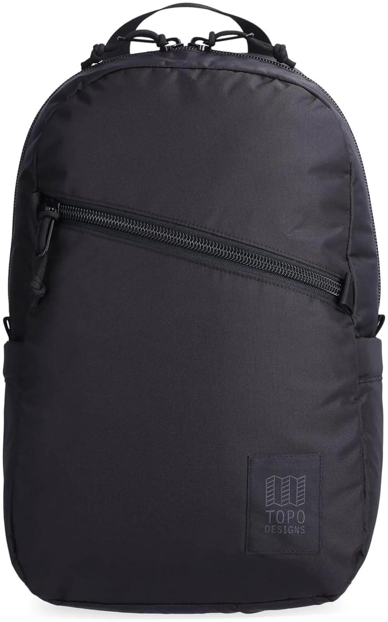 Main image of Topo Designs Light Pack - Versatile Everyday + Everywhere Bag, Internal Laptop Sleeve, Padded Shoulder Straps, 2024 Model (Black)