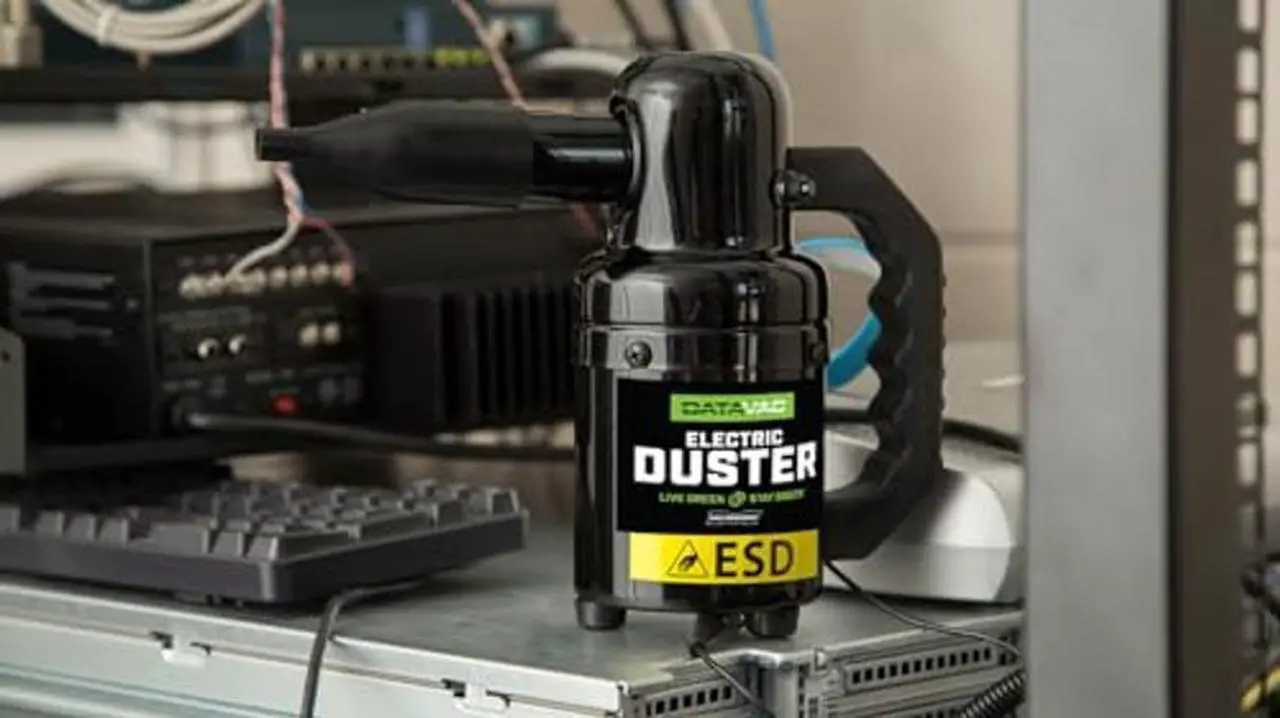 Alt view image 2 of 3 - METROVAC Computer/Electronics Duster, 4 inW, 70 cfm, 2016 Version