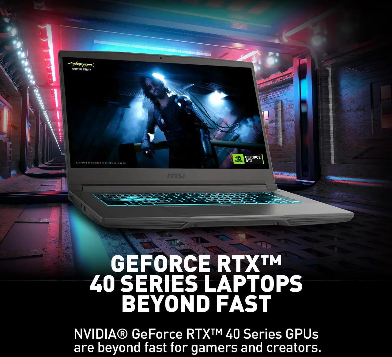 Alt view image 2 of 4 - MSI Thin A15 15.6" 144Hz FHD Gaming Laptop: Ryzen 7-7735HS, NVIDIA Geforce RTX 4050, 16GB DDR5, 512GB NVMe SSD, Cooler Boost 5, Win 11: Black B7VE-214US