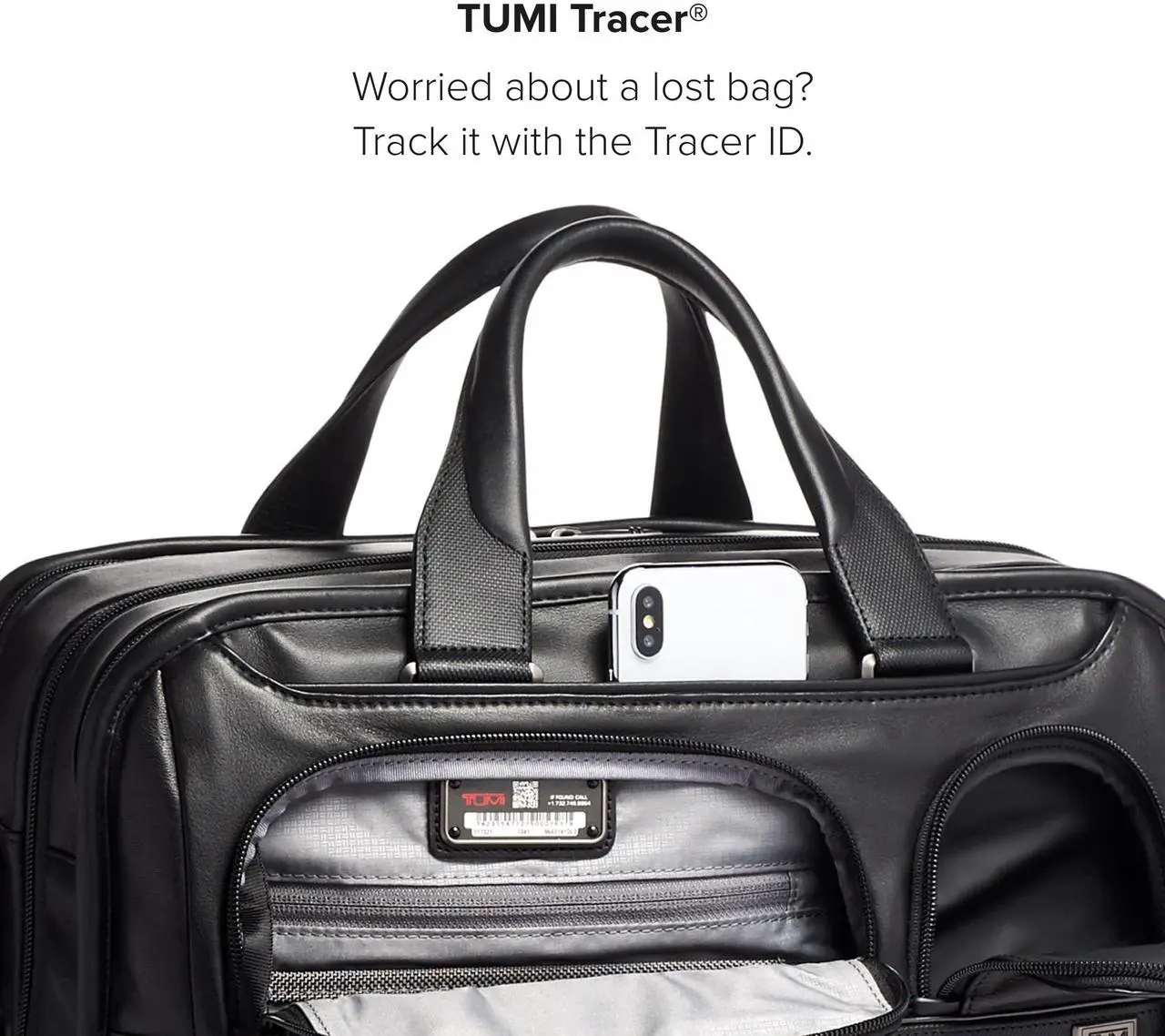 Alt view image 5 of 5 - TUMI Alpha Expandable Organizer Laptop Briefcase - 15-Inch Laptop Briefcase Organizer for Men & Women - Travel Laptop Bag - Black Leather