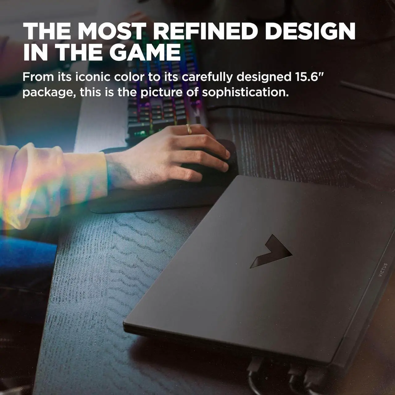 Alt view image 3 of 5 - HP Victus 15.6" Full HD 144Hz Gaming Laptop, Intel Core i5-12450H, NVIDIA GeForce RTX 3050,64GB RAM, 1TB PCIe SSD, Backlit Keyboard, Wi-Fi 6, Windows 11 Pro, Performance Blue