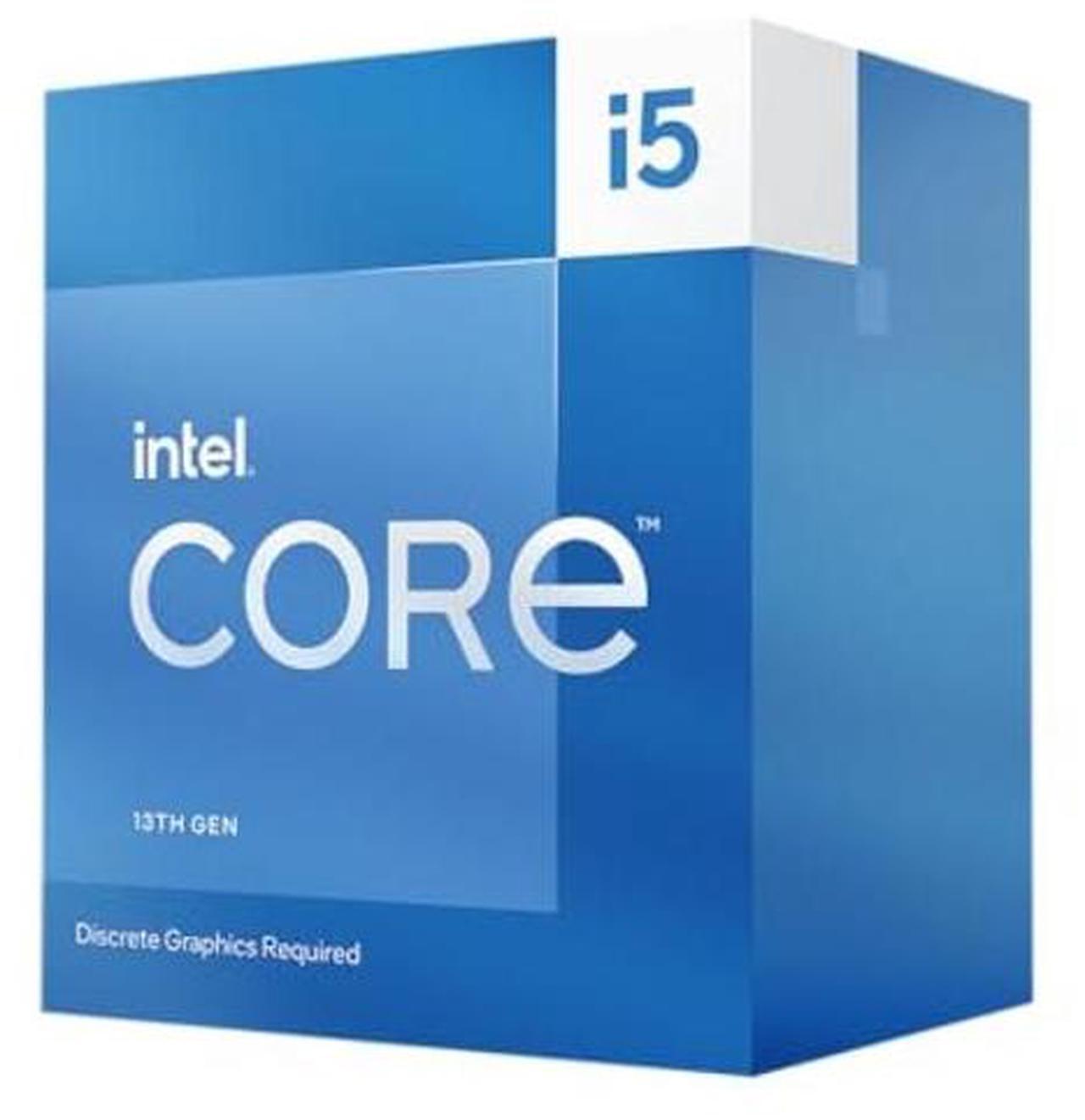 Alt view image 3 of 3 - Intel Core i5-13400F 2.5GHz (4.6 Turbo) 10 Core LGA 1700 Desktop Processor (Raptor Lake)