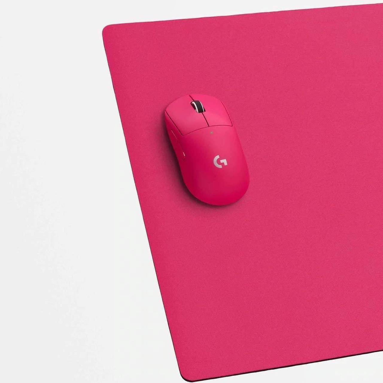 Alt view image 3 of 4 - Logitech G840 XL Cloth Gaming Mouse Pad - 900 x 400 mm, 3 mm Thin Mat, Stable Rubber Base, Performance-Tuned Surface - Magenta