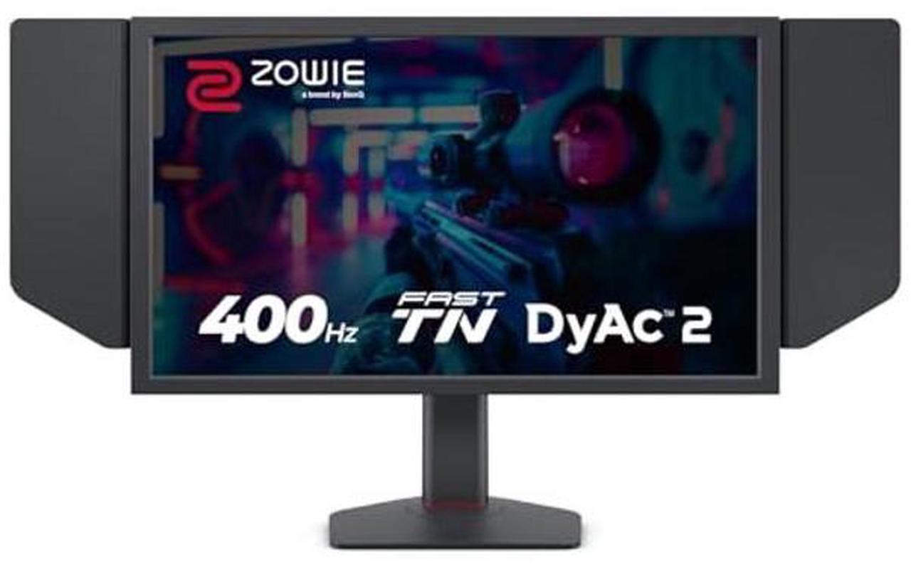 Main image of BenQ Zowie XL2566X+ | 24.1 | Fast TN 400Hz Gaming Monitor for Esports | Motion Clarity DyAc2 | 1080p | XL Setting to Share | Shielding Hood | New Industrial Grade Ball Bearing Height Adjustment
