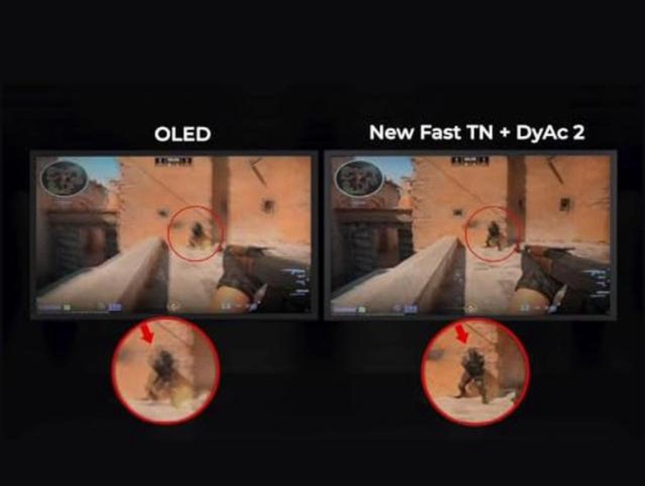 Alt view image 2 of 5 - BenQ Zowie XL2566X+ | 24.1 | Fast TN 400Hz Gaming Monitor for Esports | Motion Clarity DyAc2 | 1080p | XL Setting to Share | Shielding Hood | New Industrial Grade Ball Bearing Height Adjustment