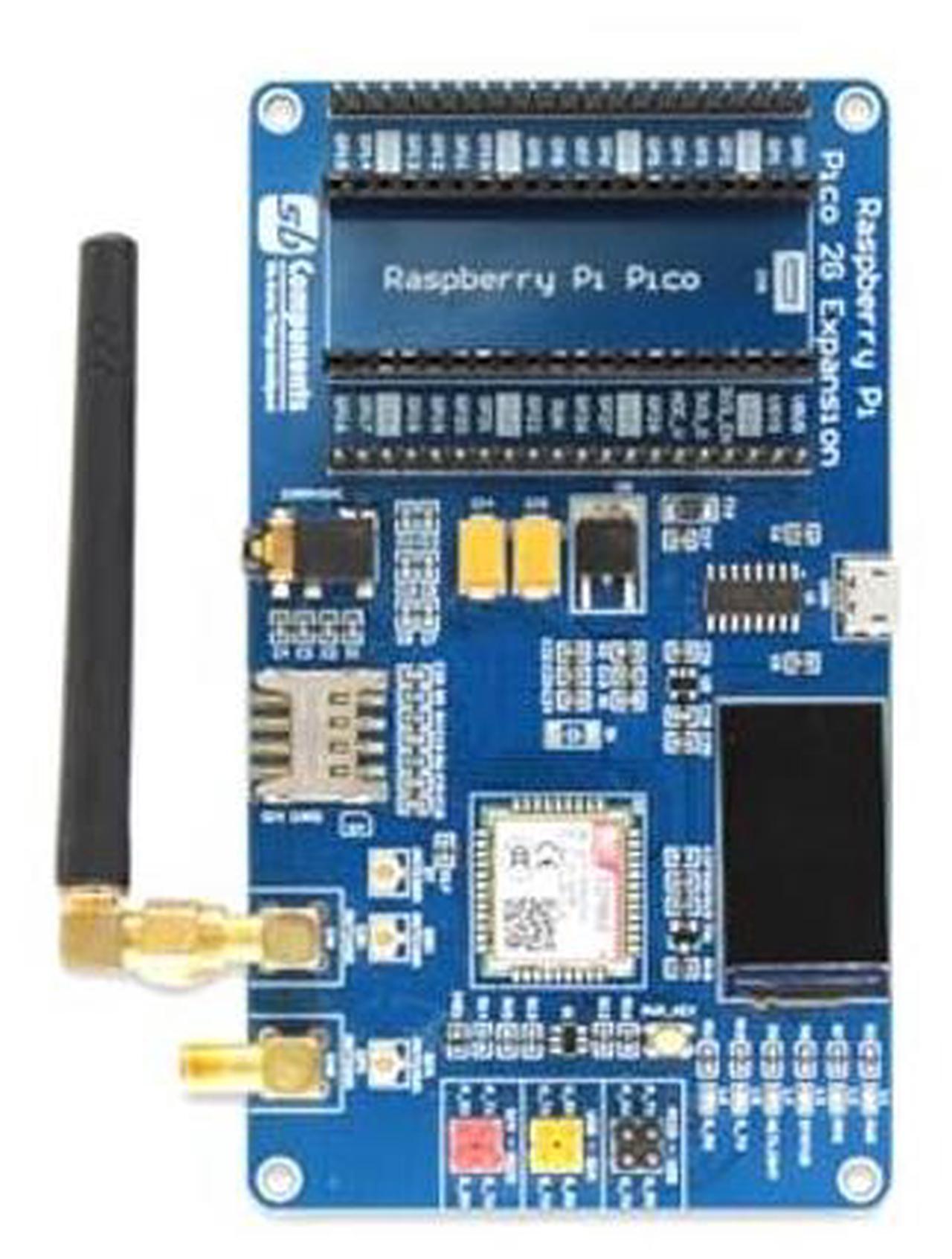 Alt view image 4 of 5 - sb components Raspberry Pi Pico 2G Expansion Quad-Band GSM/GPRS/GNSS Expansion for Raspberry Pi Pico, Adds Cellular and GPS Support to The Pico