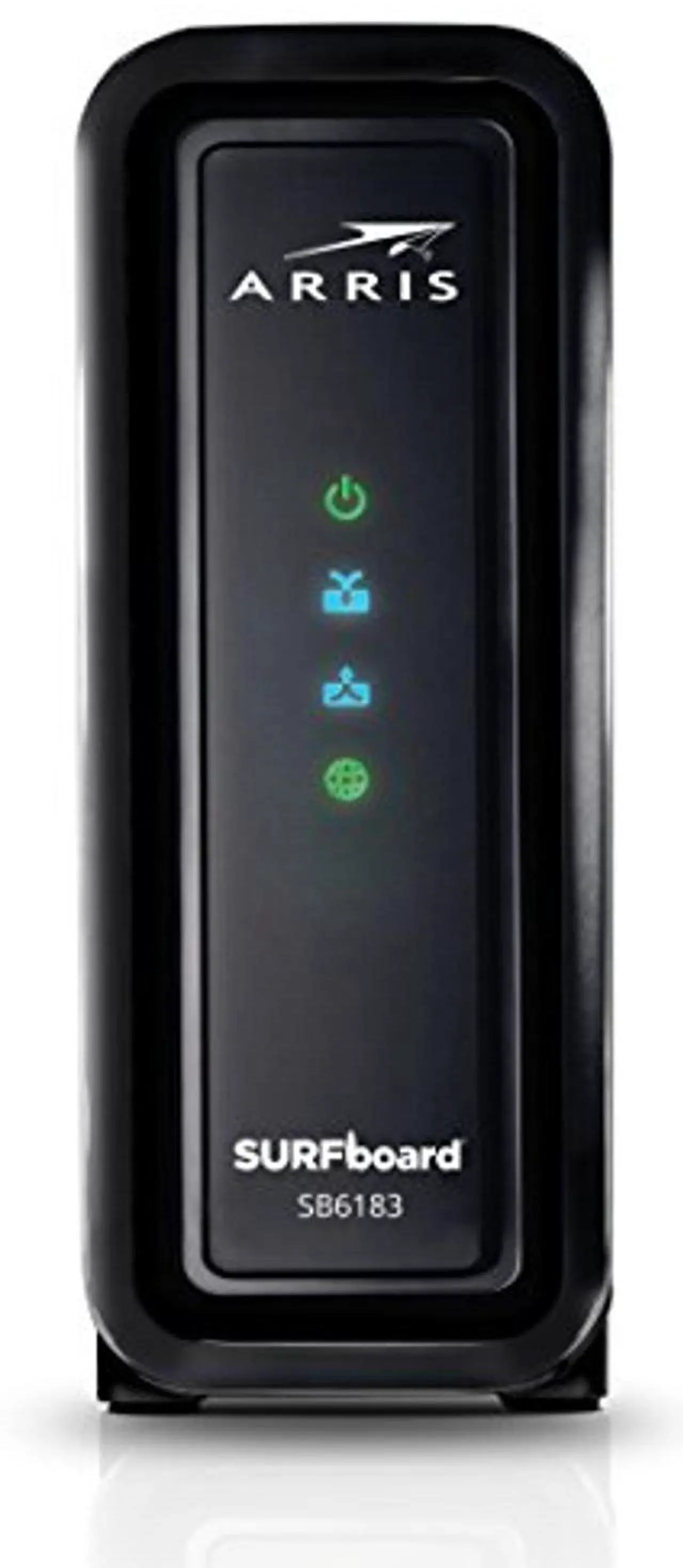 Alt view image 2 of 4 - ARRIS (SB6183) Cable Modem - Fast DOCSIS 3.0 16x4 Gigabit Cable Modem, For Comcast Xfinity, Cox, Spectrum and more, 1 Gbps Port, 400 Mbps Max Internet Speed, 2 Year Warranty