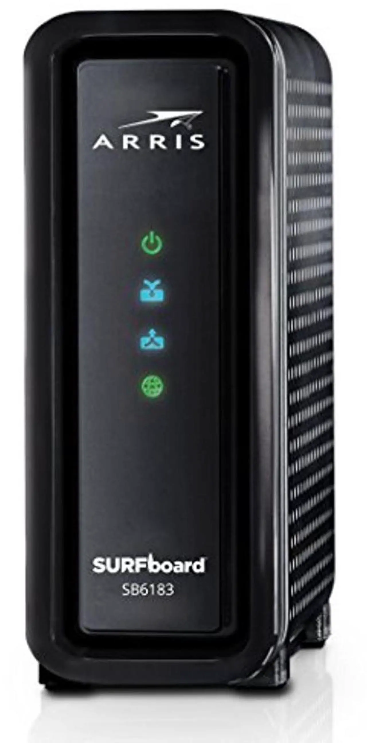 Alt view image 3 of 4 - ARRIS (SB6183) Cable Modem - Fast DOCSIS 3.0 16x4 Gigabit Cable Modem, For Comcast Xfinity, Cox, Spectrum and more, 1 Gbps Port, 400 Mbps Max Internet Speed, 2 Year Warranty
