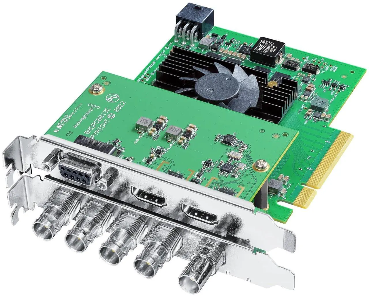 Main image of Blackmagic Design DeckLink 8K Pro G2 PCIe Capture and Playback Card, Up to 8Kp60, 4 Channel 12G-SDI, HDMI 2.1 (BDLKHCPRO8K12GG2)