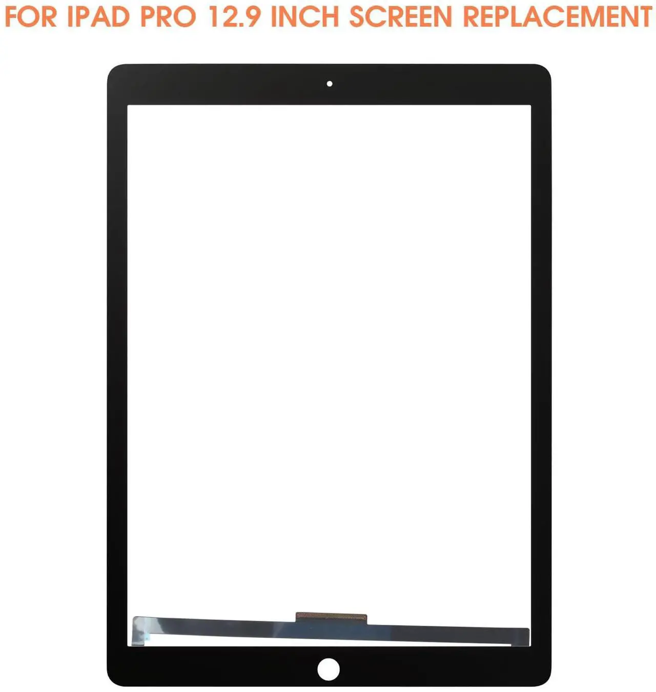 Alt view image 2 of 5 - for iPad Pro 12.9 2017 Touch Screen Replacement for iPad Pro 12.9 2nd Gen Digitizer A1670 Touchscreen Replacement A1671 A1821 (No LCD Display,Black)