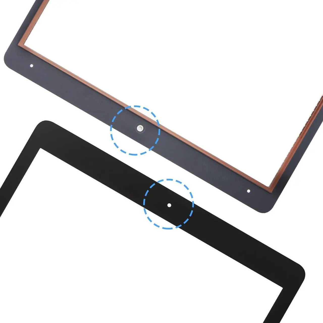 Alt view image 4 of 5 - for iPad Pro 12.9 2017 Touch Screen Replacement for iPad Pro 12.9 2nd Gen Digitizer A1670 Touchscreen Replacement A1671 A1821 (No LCD Display,Black)